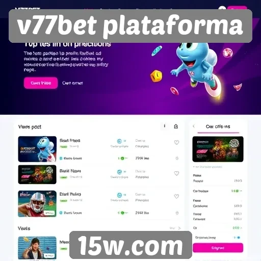 novas funcionalidades da v77bet promovem engajamento